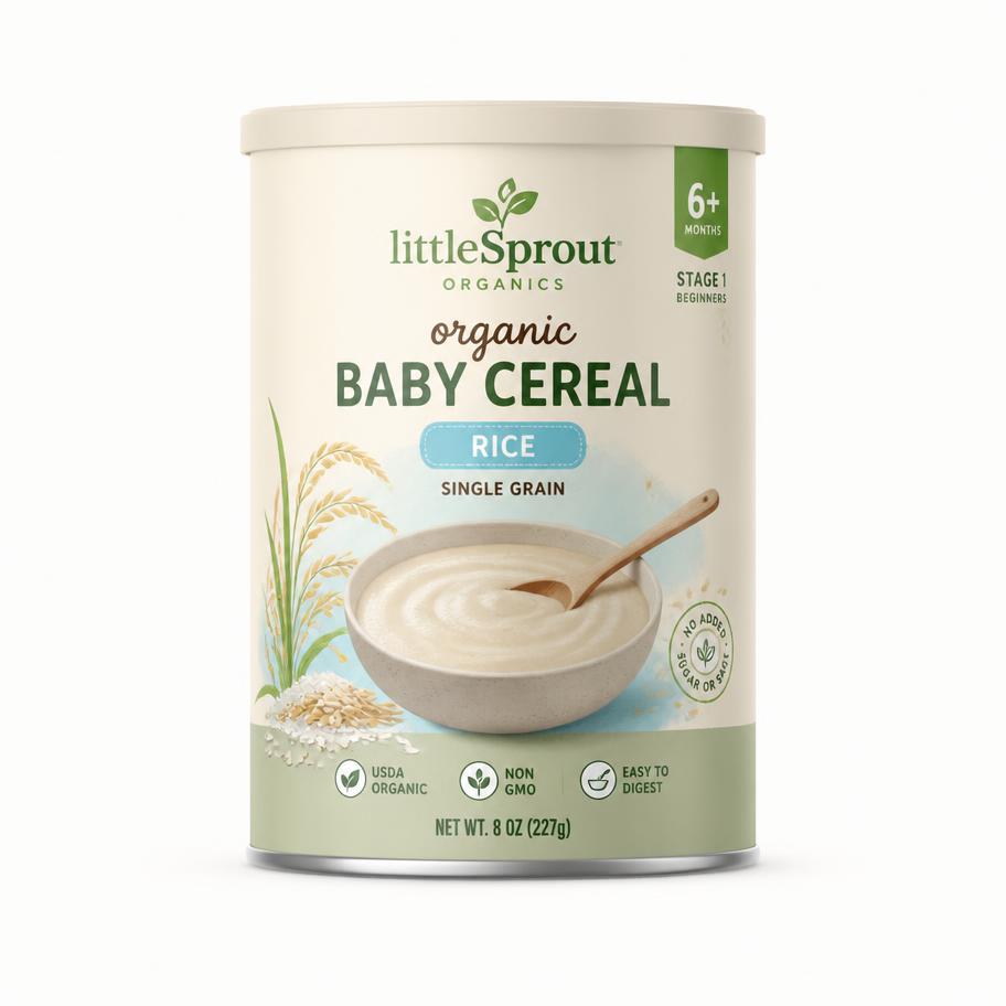 Organic Baby Cereal — Rice