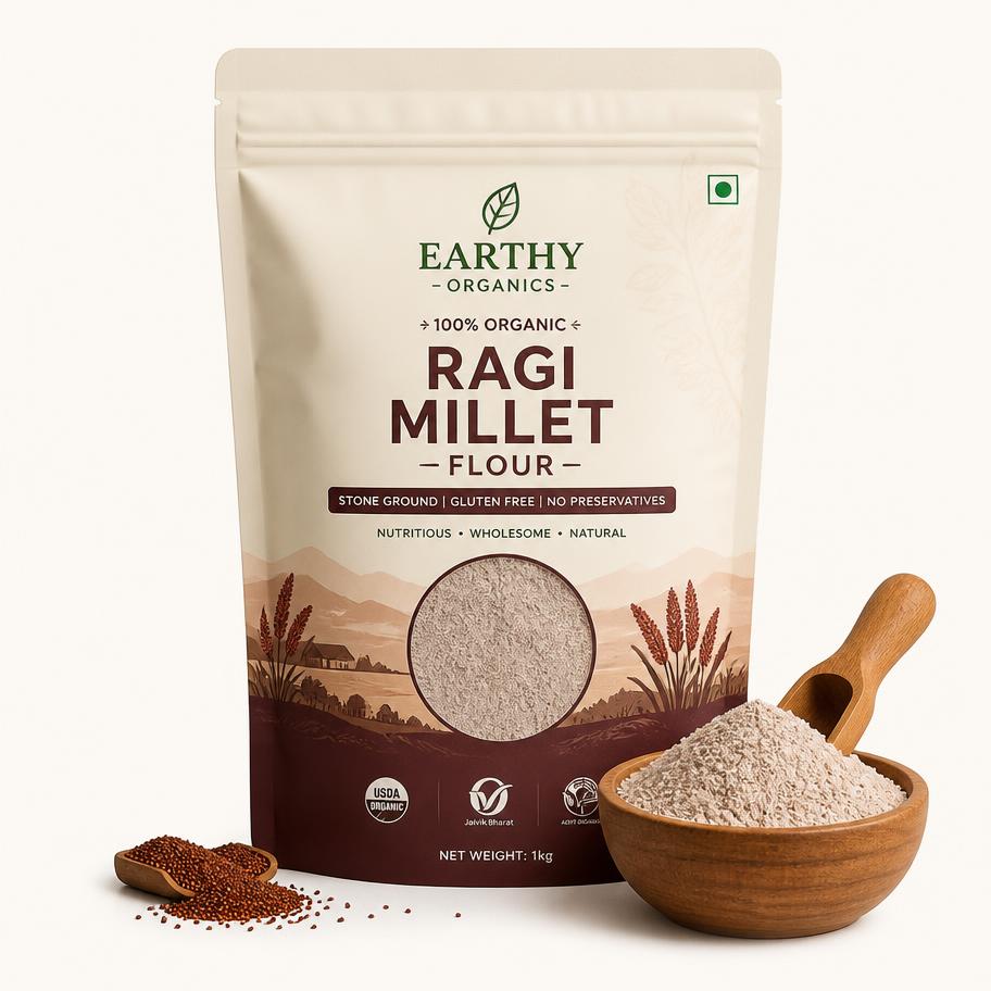 Organic Ragi Millet Flour